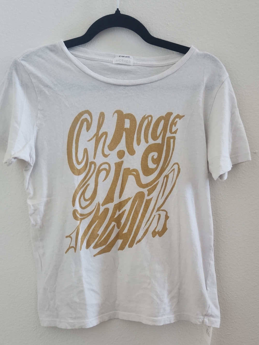 MOTHER The Itty Bitty Goodie Graphic Tee "Change Is In The Air"